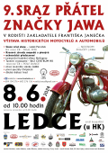 Sraz přátel značky JAWA - Výstava historických motocyklů a automobilů