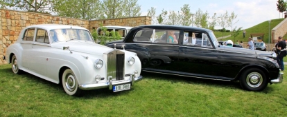 Sraz vozů Rolls-Royce & Bentley a dalších historických vozidel